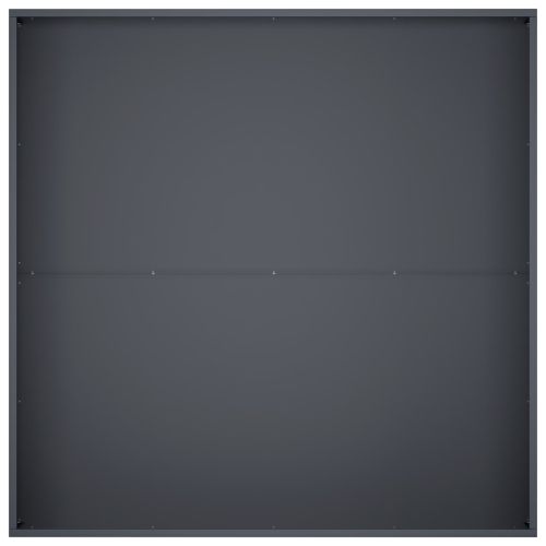 Градинска саксия 2 бр. Антрацит 80 x 80 x 30 cm