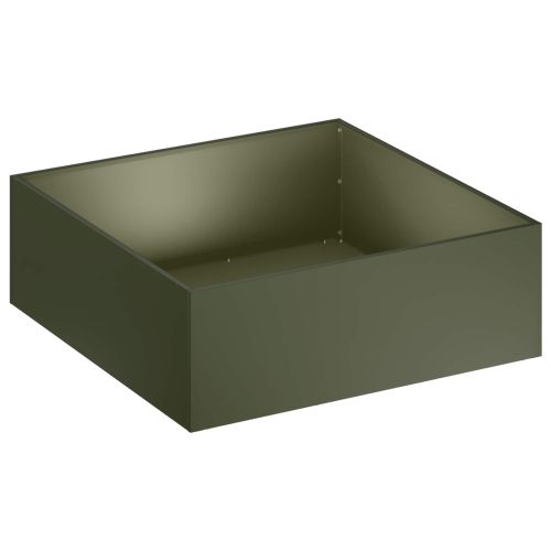 Градинска саксия Маслиненозелено 40 x 40 x 20 cm