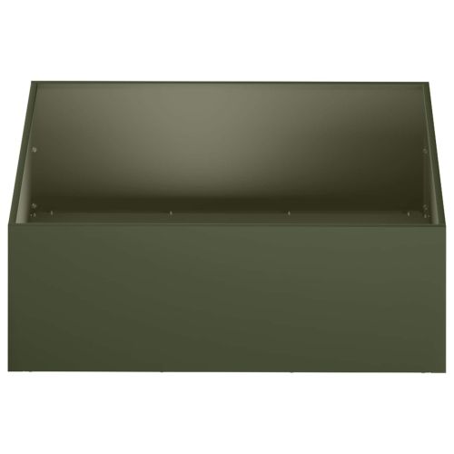 Градинска саксия Маслиненозелено 40 x 40 x 20 cm