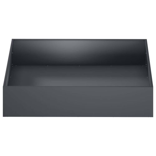 Градинска саксия Антрацит 80 x 80 x 20 cm
