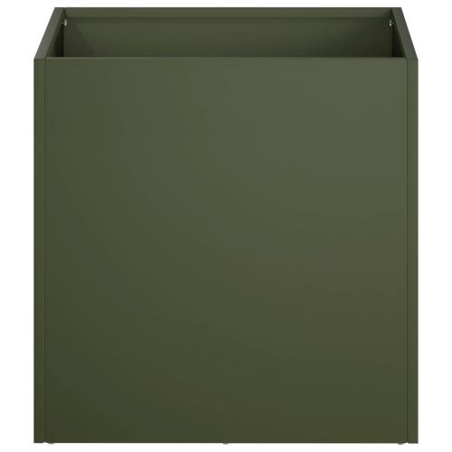 Градинска саксия Маслиненозелено 25 x 25 x 25 cm