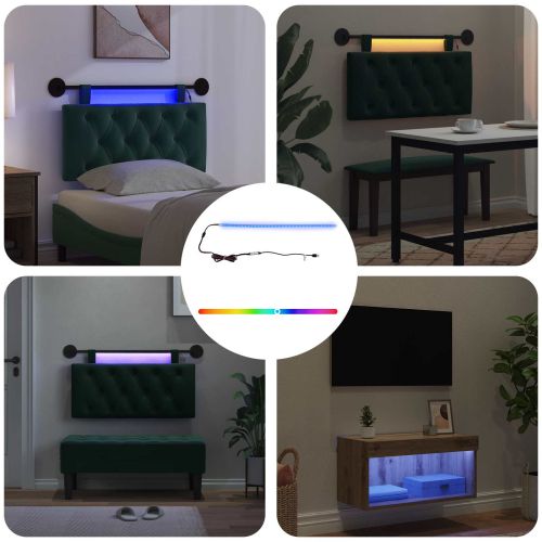 LED лента 55 cm Многоцветен ПВЦ