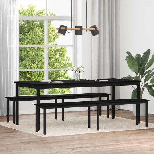 Пейка Черния дъб 200 x 35 x 45 см Инженерна дървесина