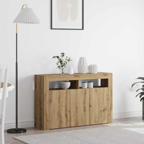 Служебен шкаф Дъб 116 x 30 x 75 см Инженерна дървесина