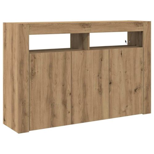 Служебен шкаф Дъб 116 x 30 x 75 см Инженерна дървесина