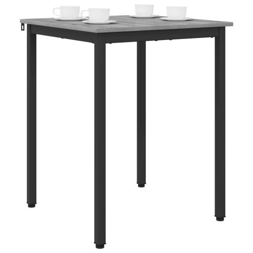 Трапезни маси 60 x 60 x 75 cm МЕТАЛ Квадратна