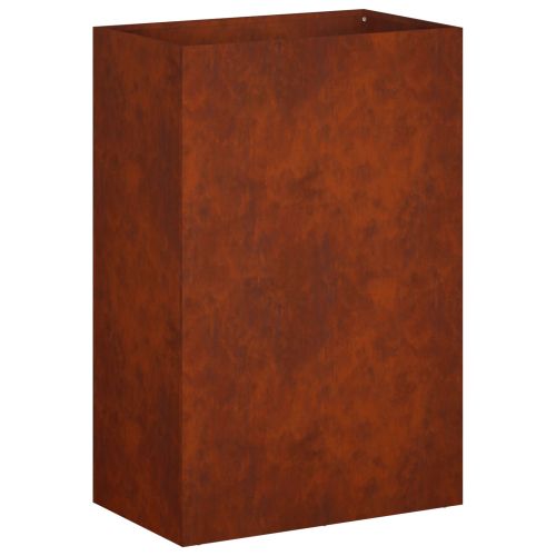 Градинска саксия Ръждясало 50 x 40 x 75 см Кортенова стомана