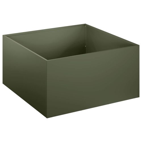 Градинска саксия Маслиненозелено 40 x 40 x 30 cm
