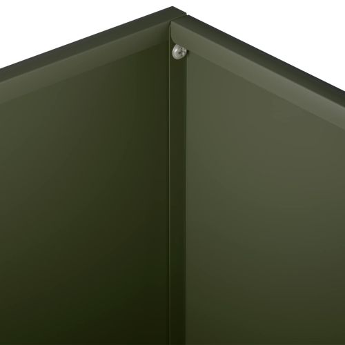 Градинска саксия Маслиненозелено 40 x 40 x 30 cm