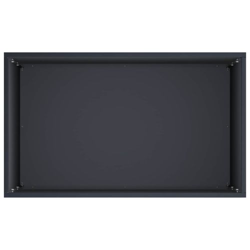 Градинска саксия 2 бр. Антрацит 50 x 40 x 75 см