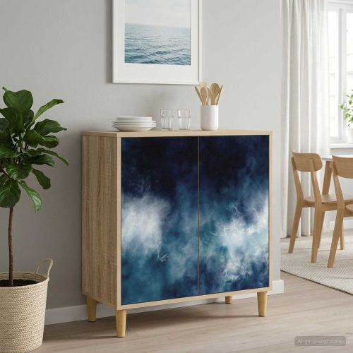 Служебен шкаф RAALTE Сонома 69 x 33 x 75 см Инженерна дървесина