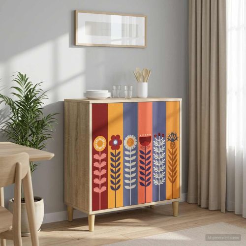 Служебен шкаф ESSEN Сонома 69 x 33 x 75 см Инженерна дървесина