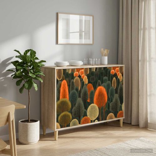 Служебен шкаф ZAANDAM Сонома 102 x 33 x 75 см