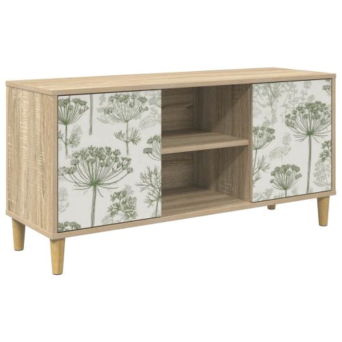 ТВ шкаф GOTHA 102 x 33 x 50 см Сонома Инженерна дървесина