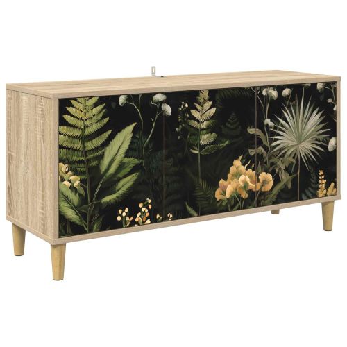 ТВ шкаф RHENEN 102 x 33 x 50 см Сонома Инженерна дървесина
