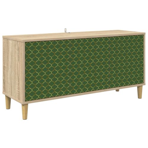 ТВ шкаф GELEEN 102 x 33 x 50 см Сонома Инженерна дървесина