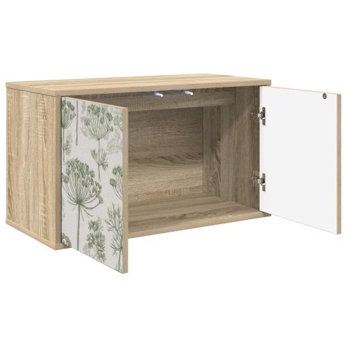 Стенен телевизионен шкаф GOTHA 69 x 33 x 40 см Дъб сонома