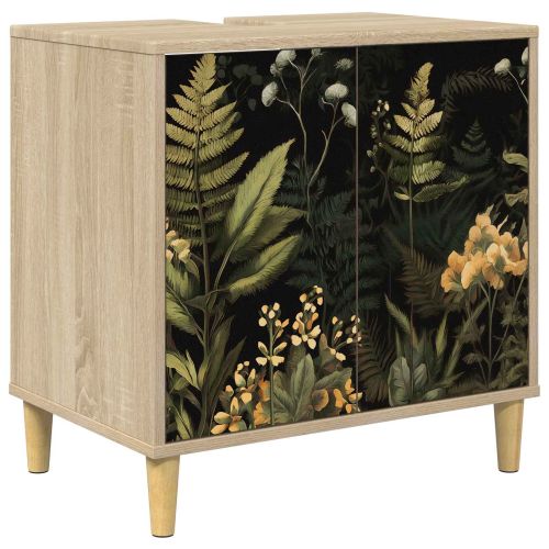 Шкаф за баня RHENEN Сонома 60 x 40 x 60 см Инженерна дървесина