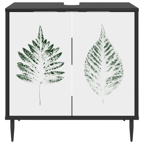 Шкаф за баня HANAU Черен дъб 60 x 40 x 61 см