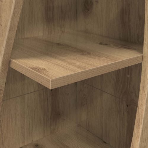 Ъглов шкаф 32x32x140см Инженерна дървесина Дъб