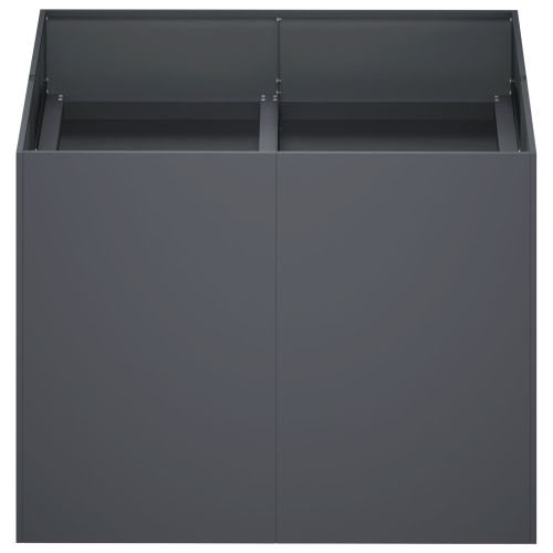 Градинска саксия Антрацит 80 x 80 x 60 см