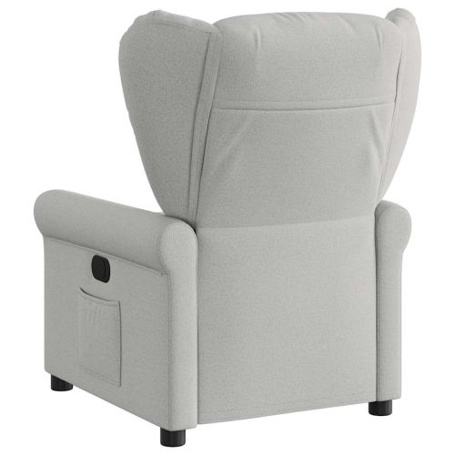 Recliner Chair Cloud Grey Fabric