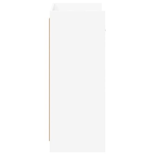 Шкаф за обувки Бяло 48 x 36 x 92 см Инженерна дървесина