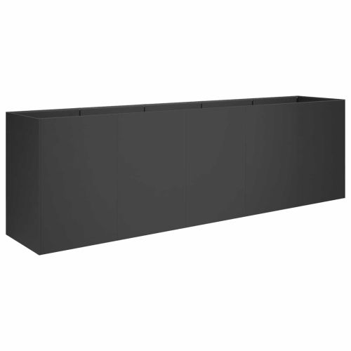 Градинска саксия Черно 200 x 40 x 60 см