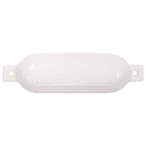 Броня за лодка 4 бр бяла Ø 14x50 см PVC