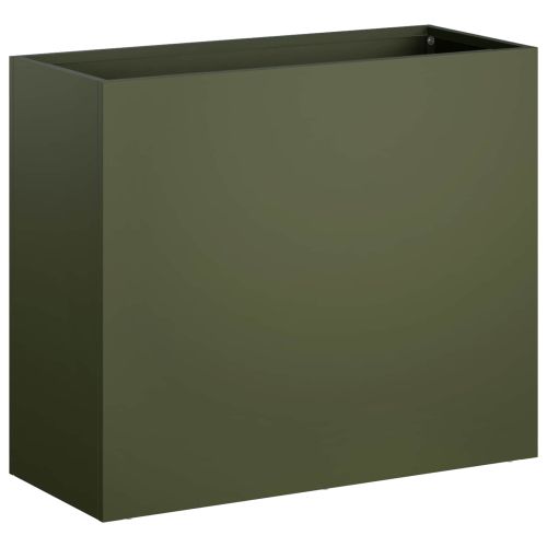 Градинска саксия Маслиненозелено 50 x 20 x 40 см