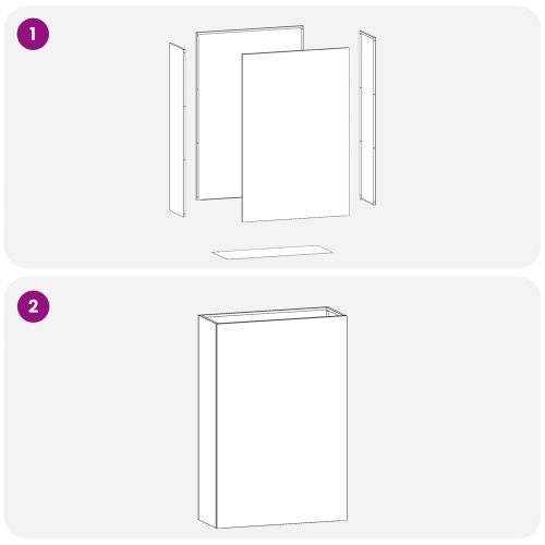 Градинска саксия Сребристо 50 x 20 x 75 см Неръждаема стомана