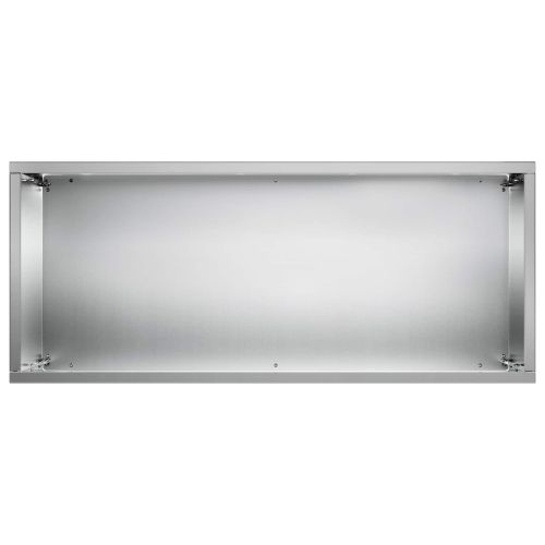 Градинска саксия 2 бр. Сребристо 50 x 20 x 75 см