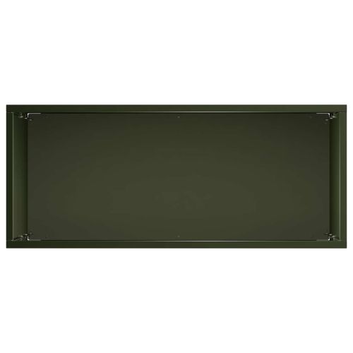Градинска саксия 2 бр. Маслиненозелено 40 x 20 x 75 см