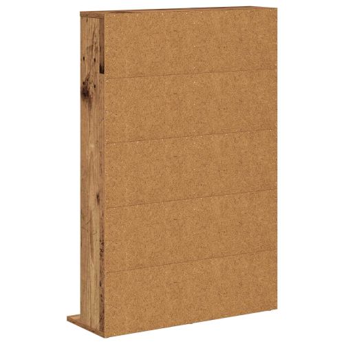 Кабинет за CD Старо дърво 65 x 23,5 x 97,5 см
