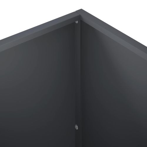 Градинска саксия Антрацит 50 x 50 x 75 cm