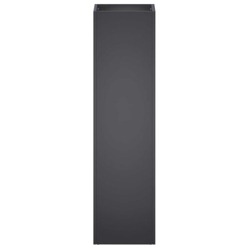 Градинска саксия Черно 20 x 20 x 75 см