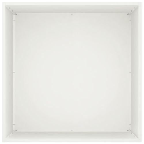 Градинска саксия 2 бр. Бяло 40 x 40 x 75 cm