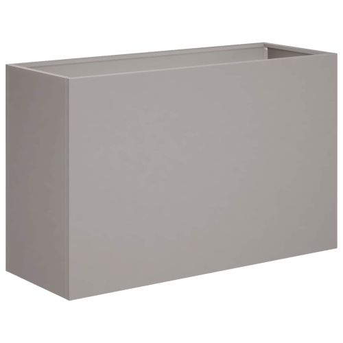 Градинска саксия 2 бр. Ръждясало 80 x 30 x 50 см