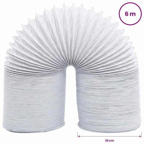 Шлаух за въздуховод, PVC, 6 м, 10 см