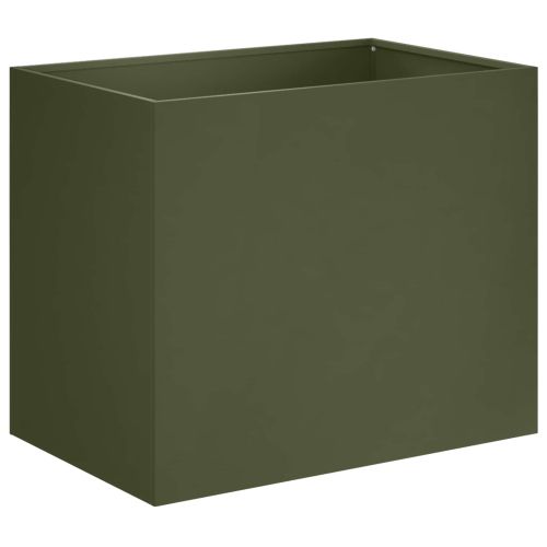 Градинска саксия Маслиненозелено 60 x 40 x 50 cm