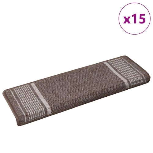 Самозалепващи стъпаловидни постелки 15 бр. 65 x 21 x 4 cm