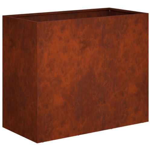 Градинска саксия Ръждясало 60 x 30 x 50 см Кортенова стомана