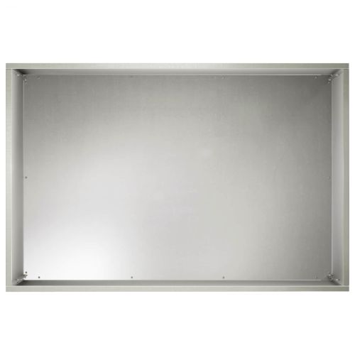 Градинска саксия 2 бр. Сребристо 60 x 40 x 40 см