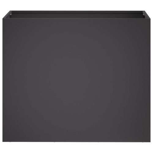 Градинска саксия Черно 60 x 30 x 40 см