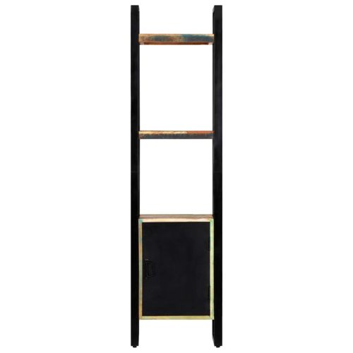 Етажерка за книги, 45x30x171 см, регенерирано дърво масив
