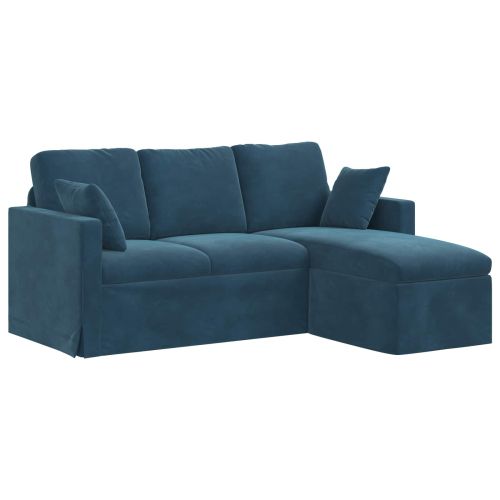 Диван Синьо 178 x 134 x 80 см Кадифе