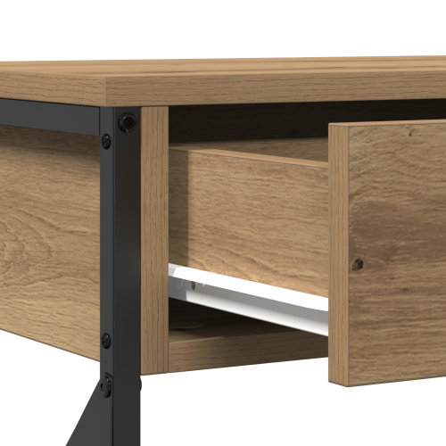 Конзолна маса дъб артизан 100 x 28 x 75 см