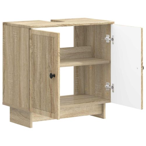 Шкаф за мивка в баня EDE Дъб сонома 59,5 x 31,5 x 59 см