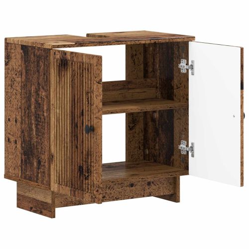 Шкаф за мивка в баня EDE Старо дърво 59,5 x 31,5 x 59 см