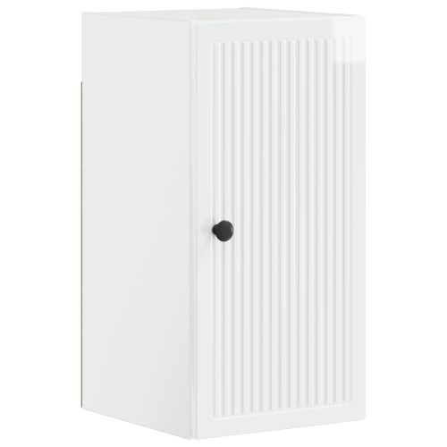 Банен стенен шкаф EDE Бял гланц 30 x 31 x 59 см